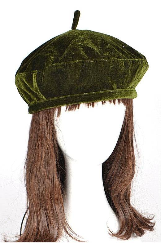 Velour Fashion Beret - Shop Style & More | Fresh Looks, Everyday Deals & Free Shipping