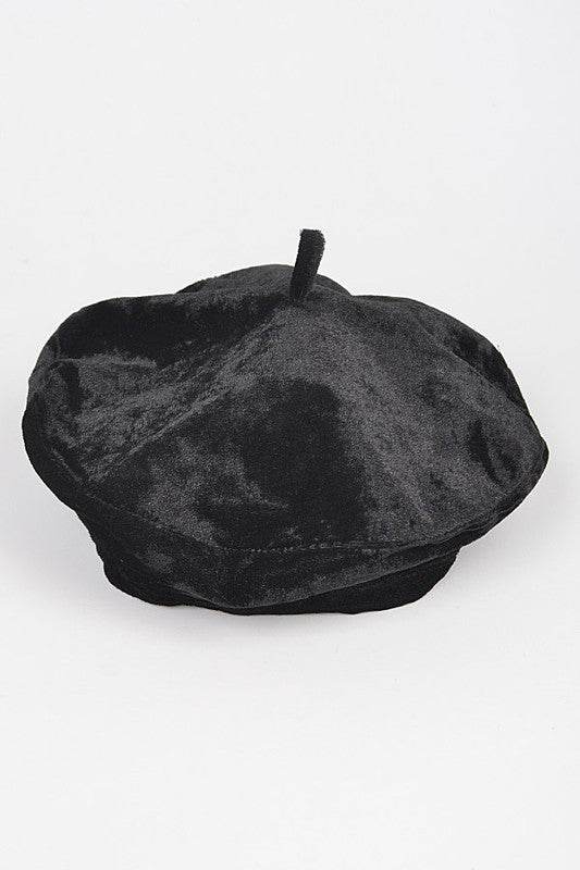 Velour Fashion Beret - Shop Style & More | Fresh Looks, Everyday Deals & Free Shipping