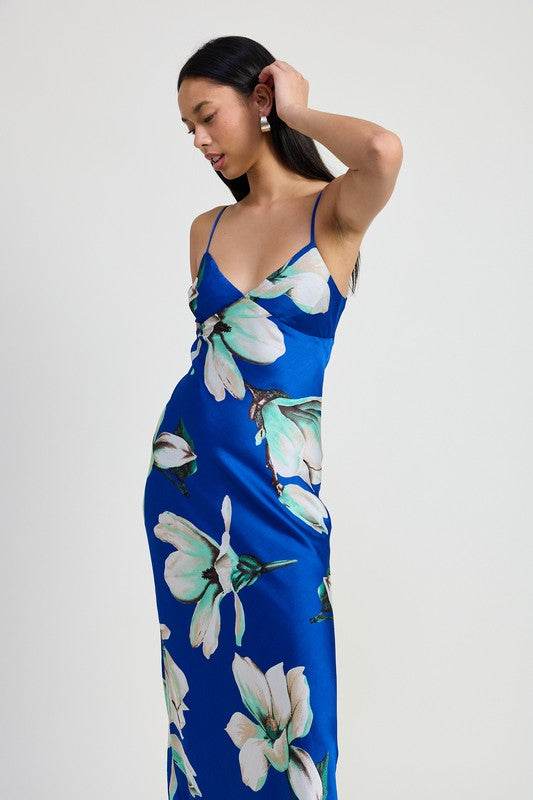 FLORAL BIAS MAXI DRESS - Shop Style & More | Fresh Looks, Everyday Deals & Free Shipping