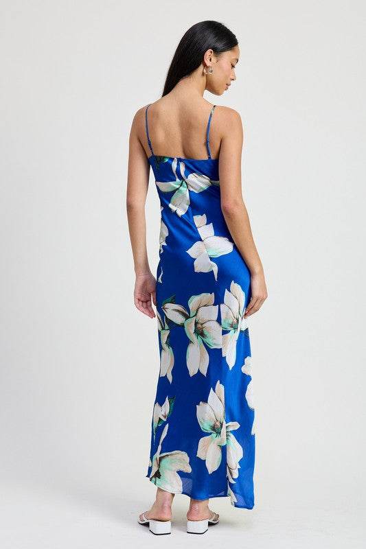 FLORAL BIAS MAXI DRESS - Shop Style & More | Fresh Looks, Everyday Deals & Free Shipping