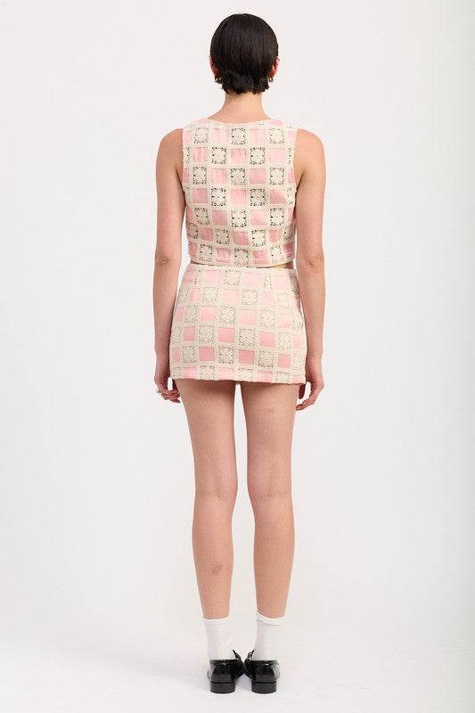MINI JACQUARD SKIRT - Shop Style & More | Fresh Looks, Everyday Deals & Free Shipping
