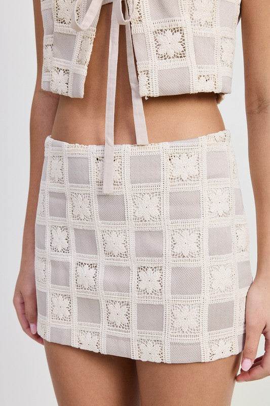 MINI JACQUARD SKIRT - Shop Style & More | Fresh Looks, Everyday Deals & Free Shipping