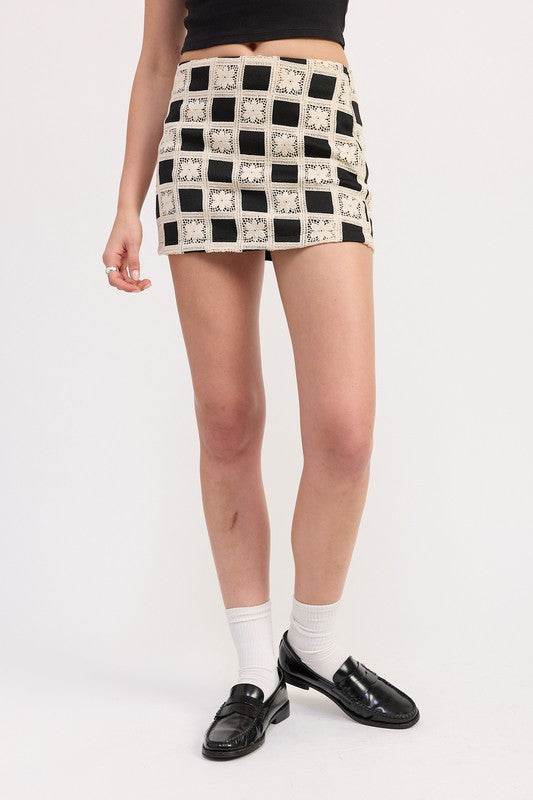 MINI JACQUARD SKIRT - Shop Style & More | Fresh Looks, Everyday Deals & Free Shipping