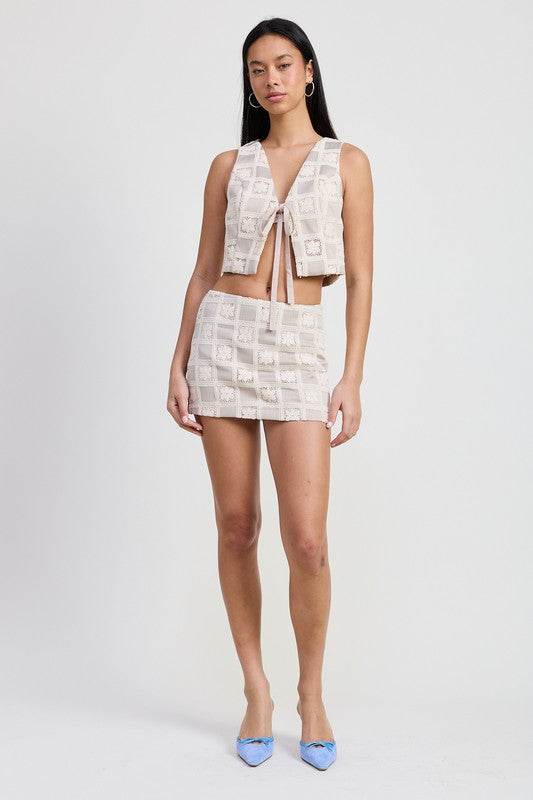MINI JACQUARD SKIRT - Shop Style & More | Fresh Looks, Everyday Deals & Free Shipping