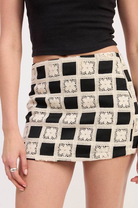 MINI JACQUARD SKIRT - Shop Style & More | Fresh Looks, Everyday Deals & Free Shipping