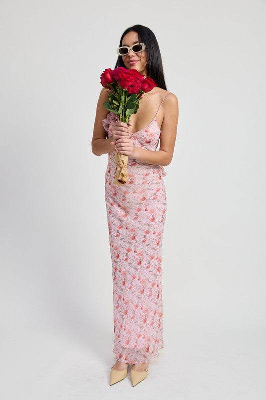 SPAGHETTI STRAP MAXI DRESS - Shop Style & More | Fresh Looks, Everyday Deals & Free Shipping