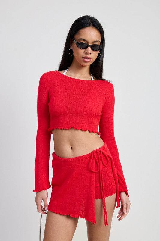 MINI WRAP SKORT - Shop Style & More | Fresh Looks, Everyday Deals & Free Shipping