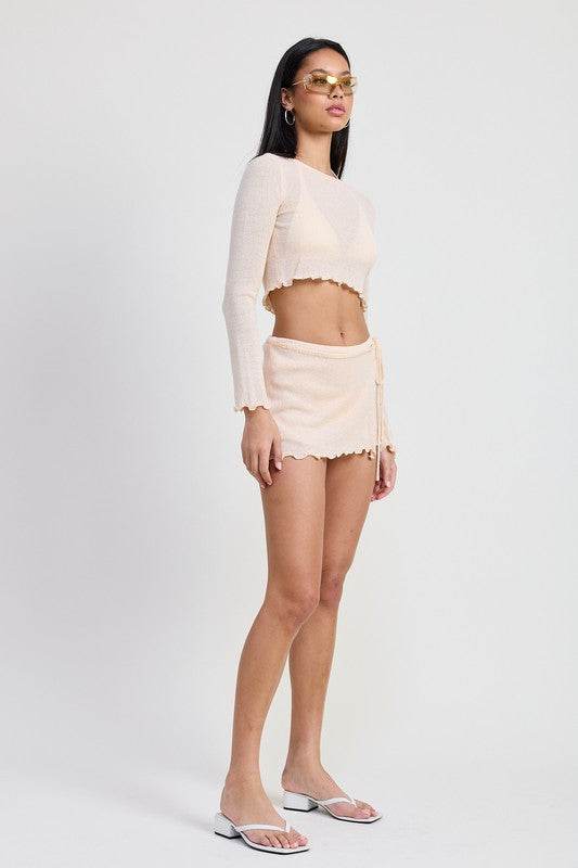 MINI WRAP SKORT - Shop Style & More | Fresh Looks, Everyday Deals & Free Shipping