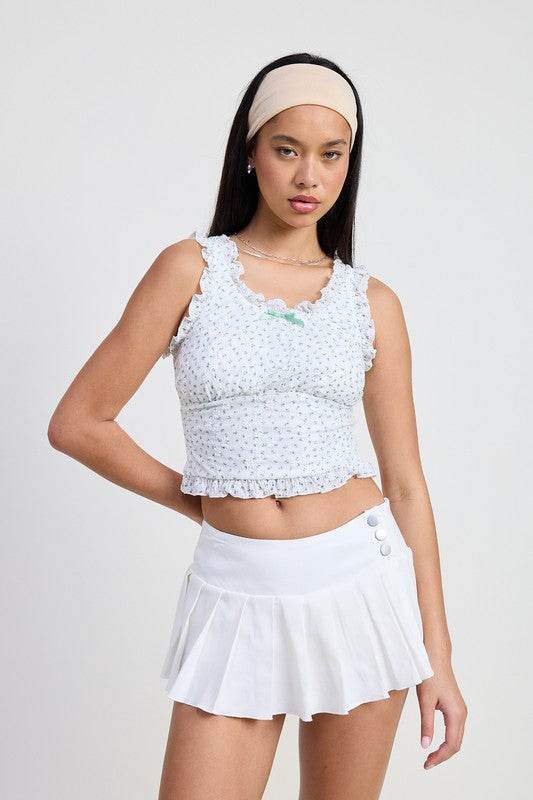 PLEATED MINI SKORT - Shop Style & More | Fresh Looks, Everyday Deals & Free Shipping