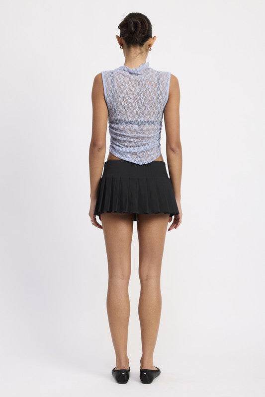 PLEATED MINI SKORT - Shop Style & More | Fresh Looks, Everyday Deals & Free Shipping