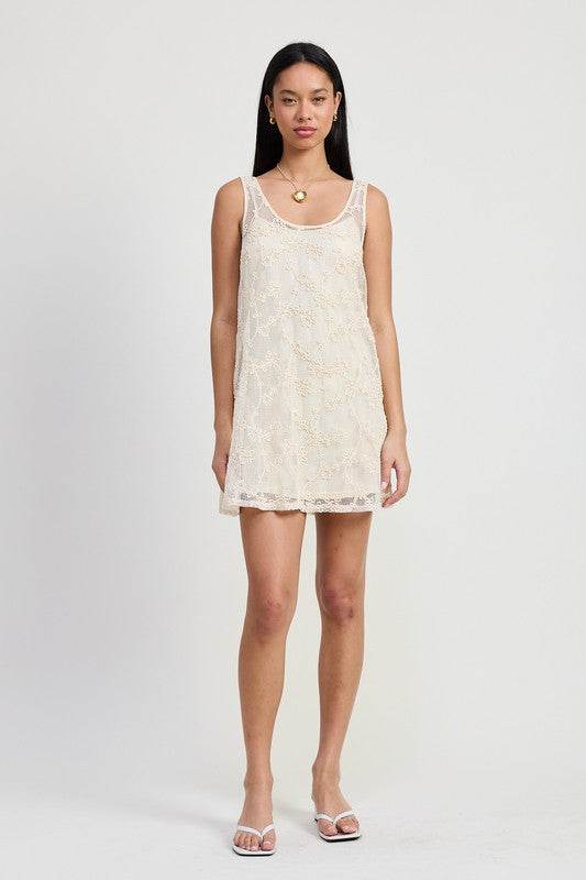 MINI FLORAL CROCHET DRESS - Shop Style & More | Fresh Looks, Everyday Deals & Free Shipping