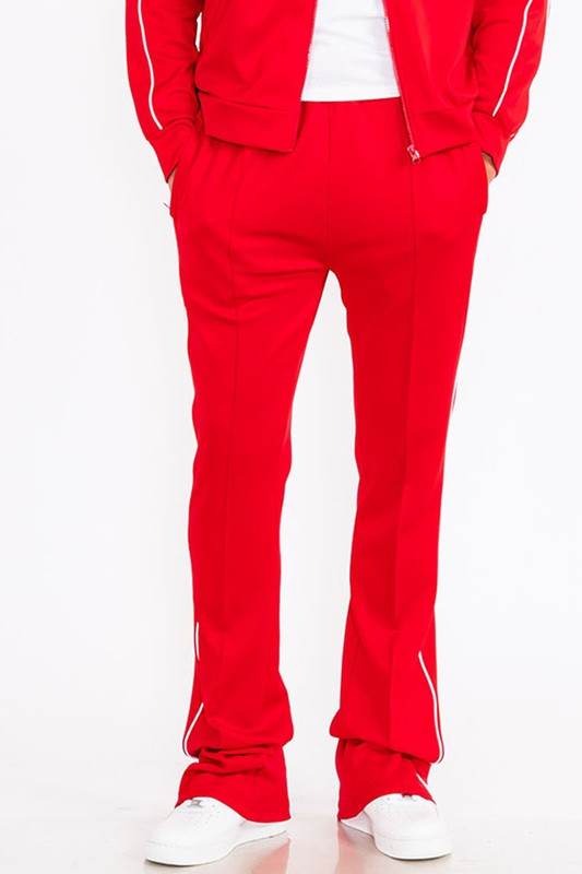 Mens Side Pipe Stacked Flare Pants - Shop Style & More | Fresh Looks, Everyday Deals & Free Shipping