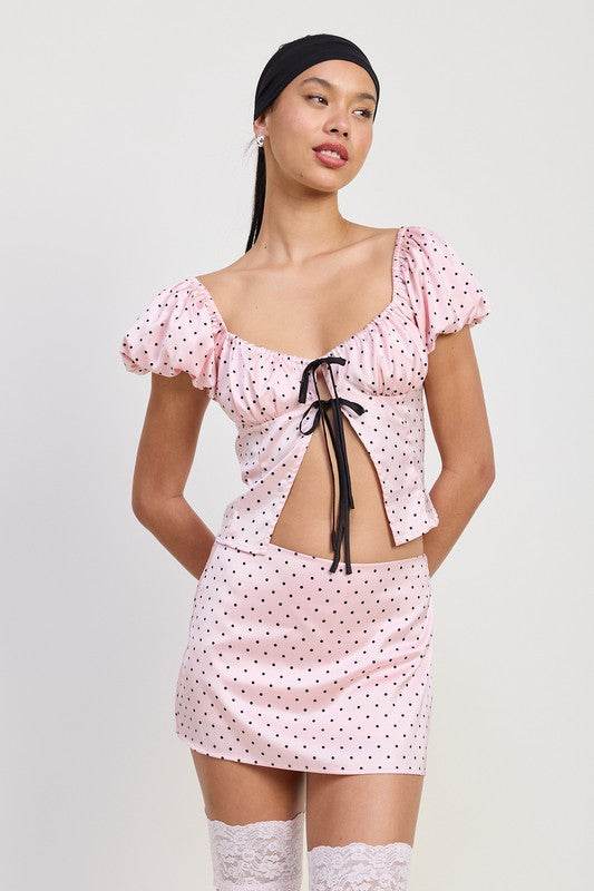 MINI POLKA DOT SKORT - Shop Style & More | Fresh Looks, Everyday Deals & Free Shipping