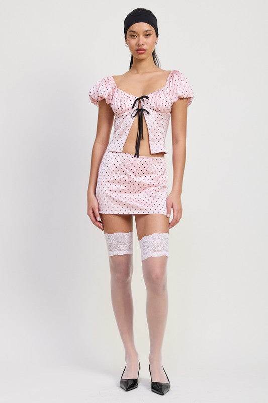 MINI POLKA DOT SKORT - Shop Style & More | Fresh Looks, Everyday Deals & Free Shipping