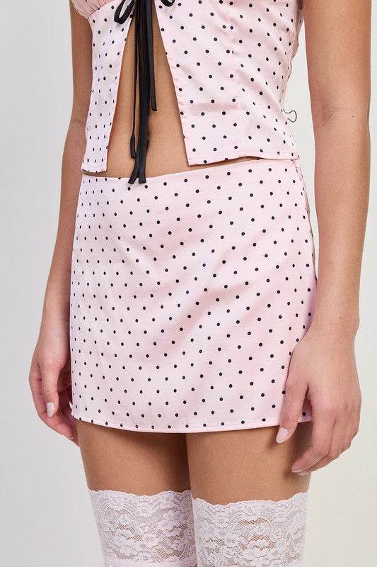 MINI POLKA DOT SKORT - Shop Style & More | Fresh Looks, Everyday Deals & Free Shipping