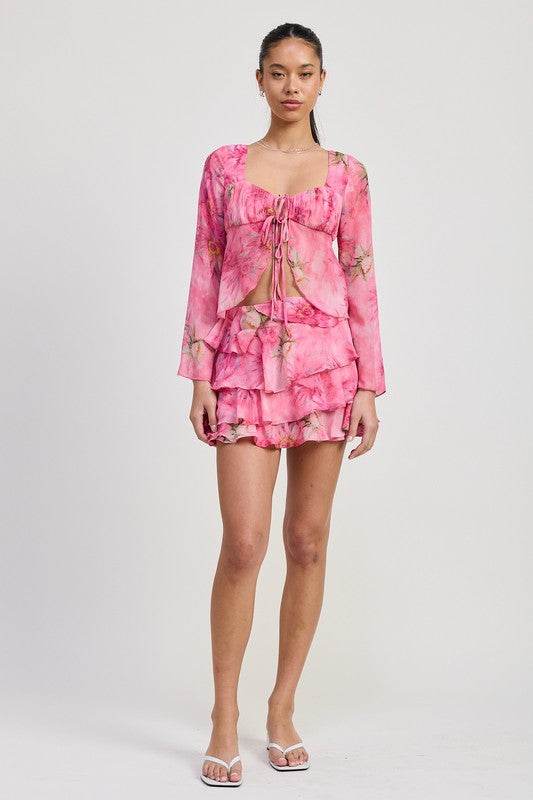 LONG SLEEVE FLARED TOP - Shop Style & More | Fresh Looks, Everyday Deals & Free Shipping