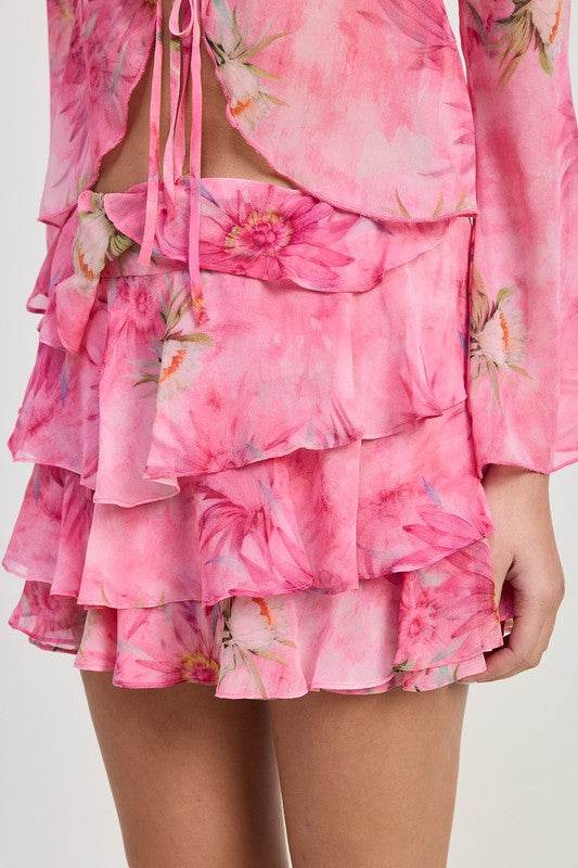 RUFFLE MINI SKIRT - Shop Style & More | Fresh Looks, Everyday Deals & Free Shipping