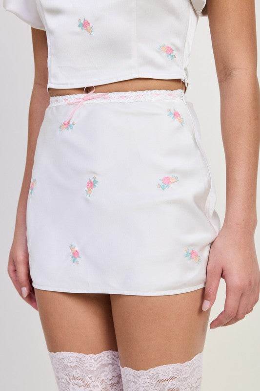 MINI SATIN BIAS SKIRT - Shop Style & More | Fresh Looks, Everyday Deals & Free Shipping