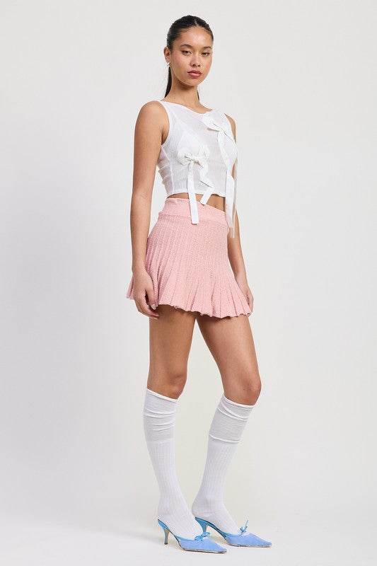 PLEATED MINI SKIRT - Shop Style & More | Fresh Looks, Everyday Deals & Free Shipping