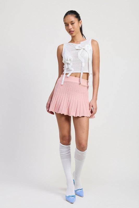 PLEATED MINI SKIRT - Shop Style & More | Fresh Looks, Everyday Deals & Free Shipping