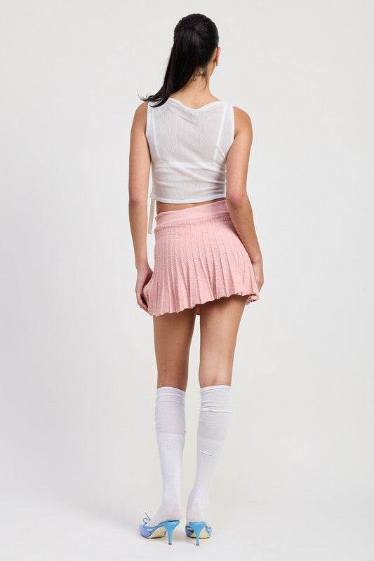 PLEATED MINI SKIRT - Shop Style & More | Fresh Looks, Everyday Deals & Free Shipping