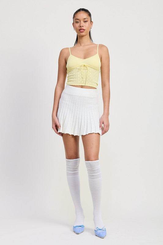 PLEATED MINI SKIRT - Shop Style & More | Fresh Looks, Everyday Deals & Free Shipping
