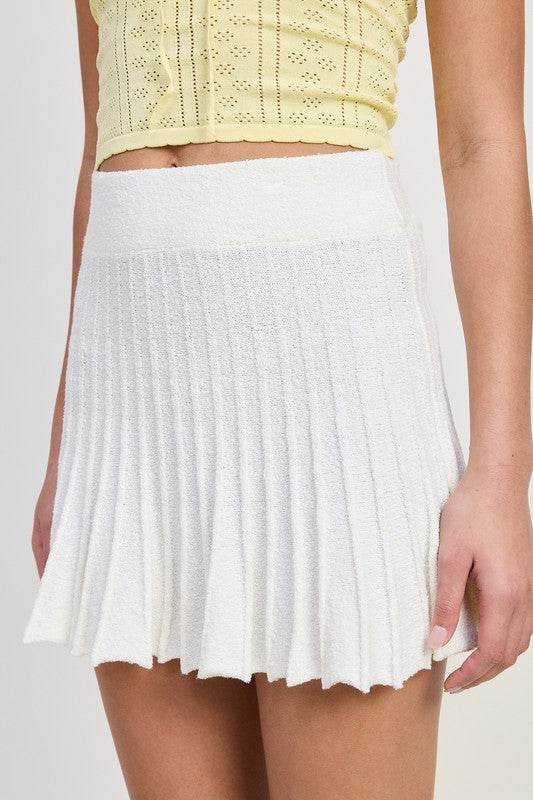 PLEATED MINI SKIRT - Shop Style & More | Fresh Looks, Everyday Deals & Free Shipping