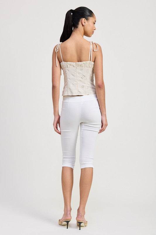 BUSTIER TOP WITH SHOULDER TIES - Shop Style & More | Fresh Looks, Everyday Deals & Free Shipping