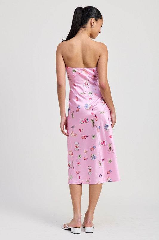 BIAS CUT TUBE MIDI DRESS - Shop Style & More | Fresh Looks, Everyday Deals & Free Shipping