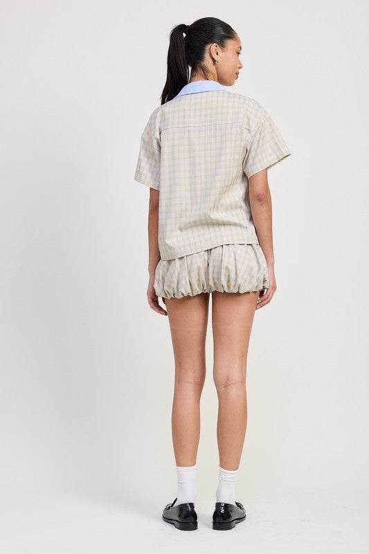 MIX MEDIA OVERSIZED SHIRT - Shop Style & More | Fresh Looks, Everyday Deals & Free Shipping