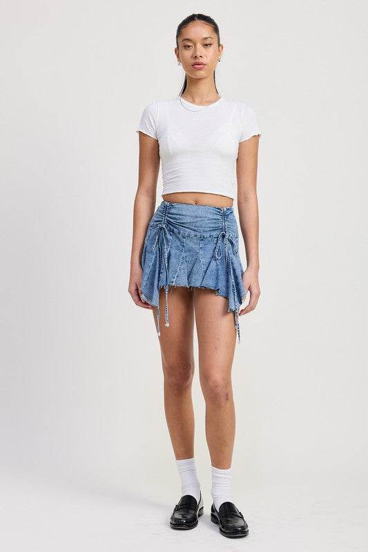 RUFFLE MINI SKIRT - Shop Style & More | Fresh Looks, Everyday Deals & Free Shipping