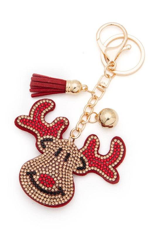 Crystal Reindeer Key Charm - Shop Style & More | Fresh Looks, Everyday Deals & Free Shipping