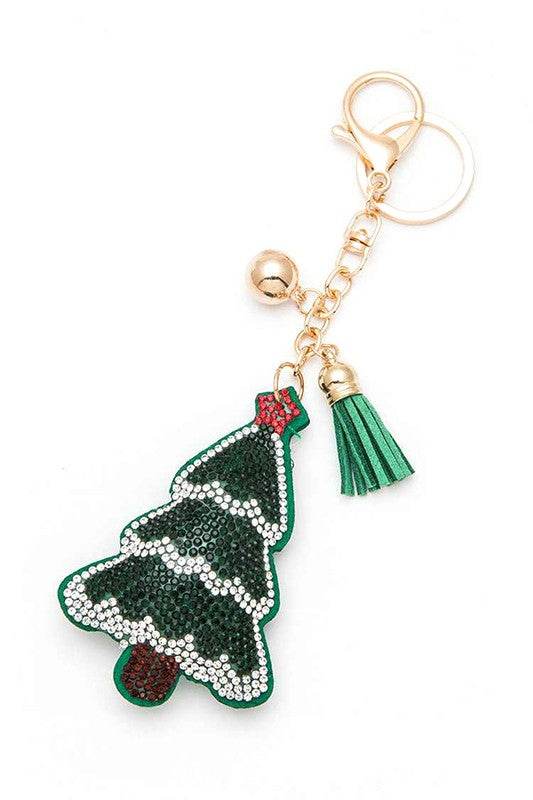 Crystal Christmas Tree Key Charm - Shop Style & More | Fresh Looks, Everyday Deals & Free Shipping