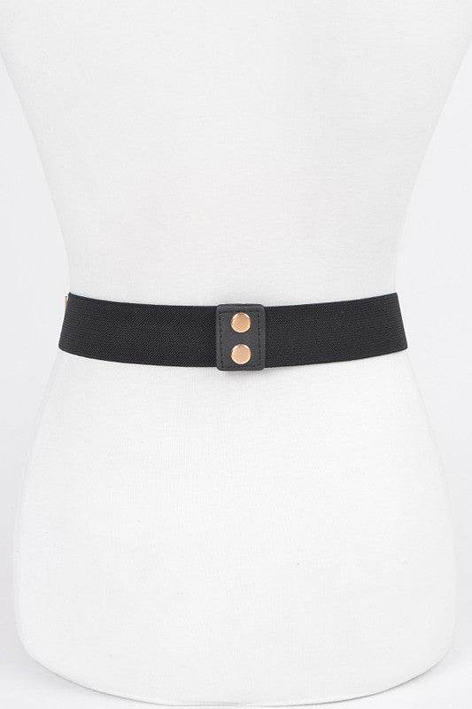 ICONIC METAL PLAQUE ICONIC ELASTIC BELT - Shop Style & More | Fresh Looks, Everyday Deals & Free Shipping