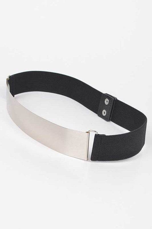ICONIC METAL PLAQUE ICONIC ELASTIC BELT - Shop Style & More | Fresh Looks, Everyday Deals & Free Shipping