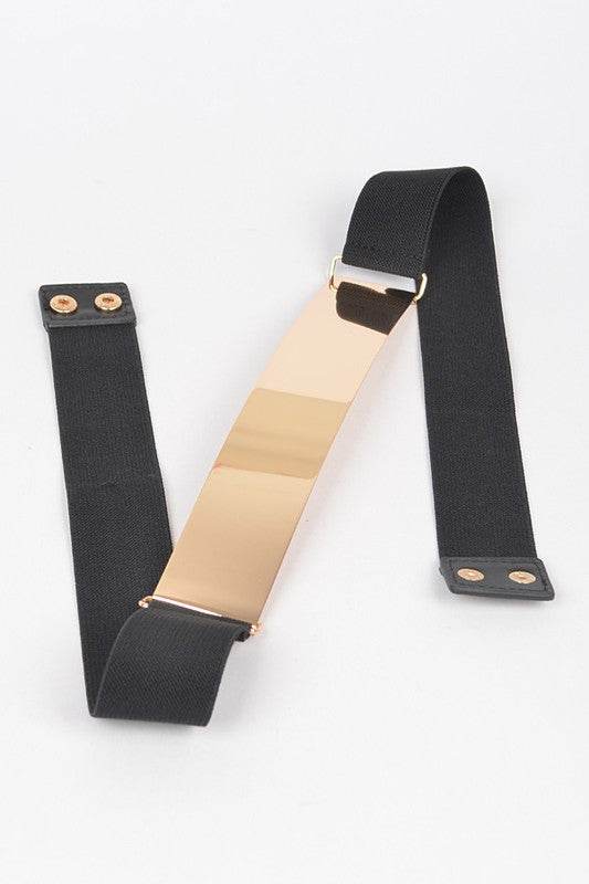ICONIC METAL PLAQUE ICONIC ELASTIC BELT - Shop Style & More | Fresh Looks, Everyday Deals & Free Shipping