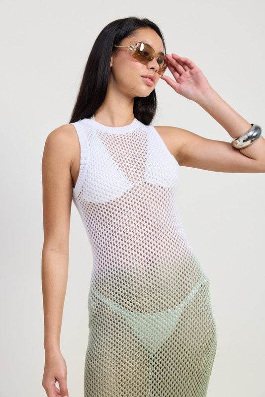 CROCHET MAXI DRESS WITH OPEN BACK - Shop Style & More | Fresh Looks, Everyday Deals & Free Shipping