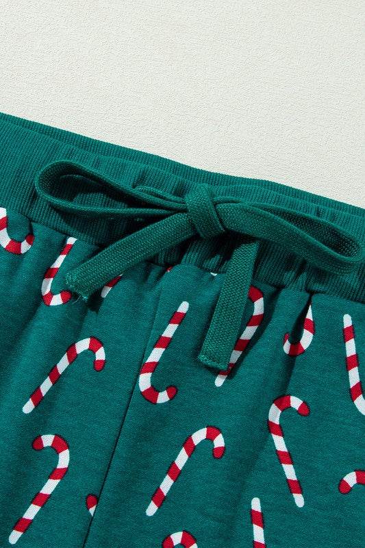 Green Christmas Top and Pants Lounge Set - Shop Style & More | Fresh Looks, Everyday Deals & Free Shipping