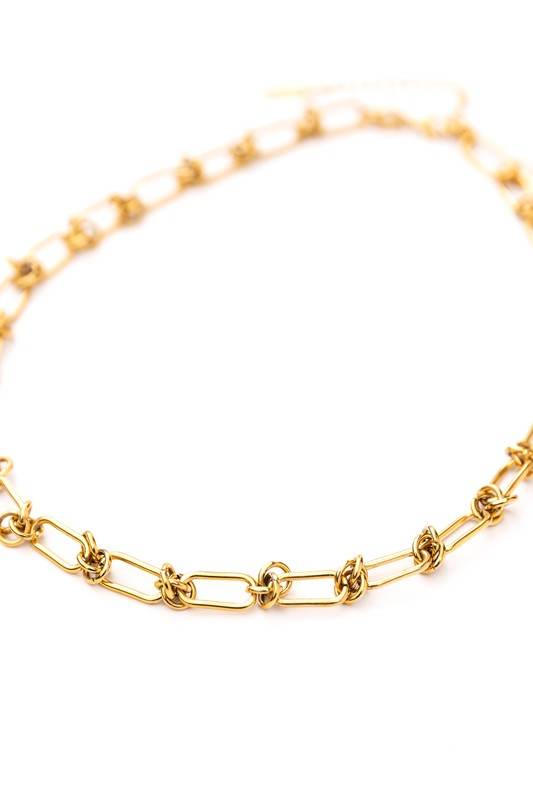 18K STAINLESS STEEL BARBED WIRE CHAIN NECKLACE - Shop Style & More | Fresh Looks, Everyday Deals & Free Shipping