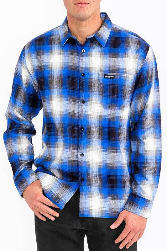 Mens Plaid Long Sleeve Flannel - Shop Style & More | Fresh Looks, Everyday Deals & Free Shipping