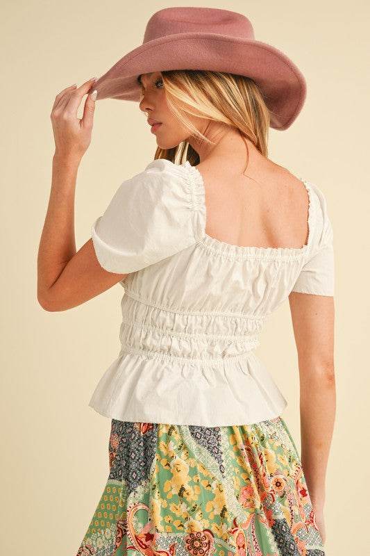 Petra Bow Top - Shop Style & More | Fresh Looks, Everyday Deals & Free Shipping