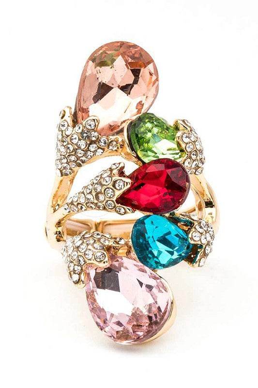 Crystal Iconic Stretch Ring - Shop Style & More | Fresh Looks, Everyday Deals & Free Shipping