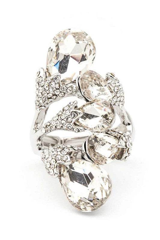 Crystal Iconic Stretch Ring - Shop Style & More | Fresh Looks, Everyday Deals & Free Shipping