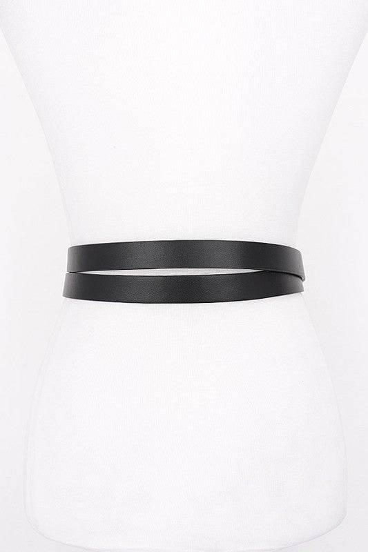 Polished Buckle Faux Leather Belt - Shop Style & More | Fresh Looks, Everyday Deals & Free Shipping