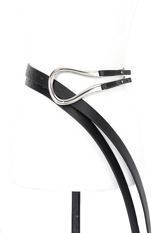 Polished Buckle Faux Leather Belt - Shop Style & More | Fresh Looks, Everyday Deals & Free Shipping