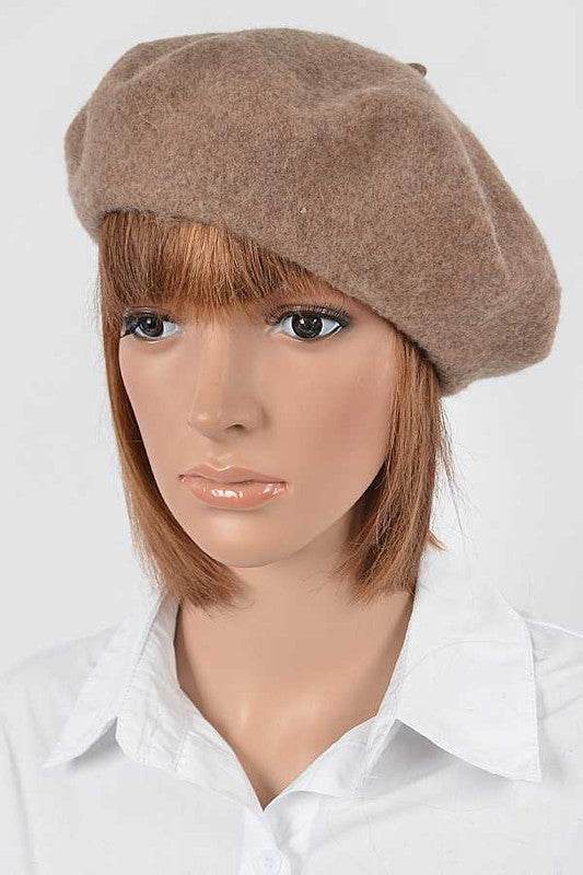 Wool Blend Fashion Beret - Shop Style & More | Fresh Looks, Everyday Deals & Free Shipping