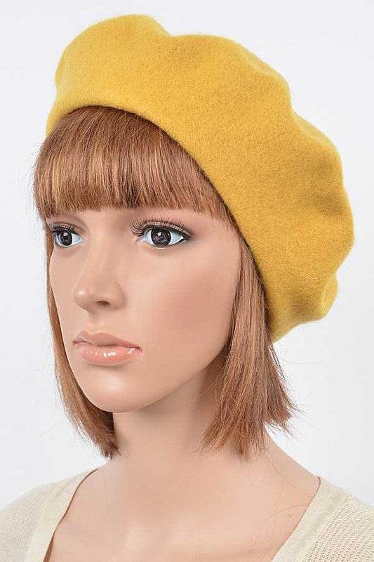Wool Blend Fashion Beret - Shop Style & More | Fresh Looks, Everyday Deals & Free Shipping