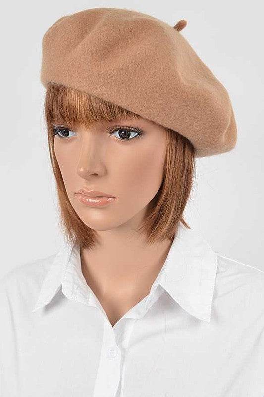 Wool Blend Fashion Beret - Shop Style & More | Fresh Looks, Everyday Deals & Free Shipping