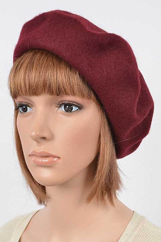 Wool Blend Fashion Beret - Shop Style & More | Fresh Looks, Everyday Deals & Free Shipping