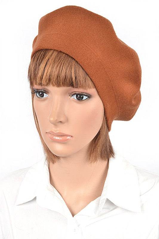 Soft Knit French Girl Beret - Shop Style & More | Fresh Looks, Everyday Deals & Free Shipping